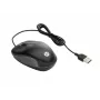 Rato de viagem HP USB, ambidestro, ótico, USB Type-A, 1000 DPI, preto