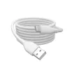 Cabo de carregamento em silicone DIGITUS USB-C - USB-A - USB-C USB 2.0 60W - 2m branco