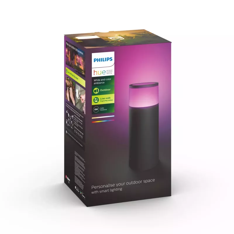 Philips Hue White and colour ambience Candeeiro de chão para exterior Calla