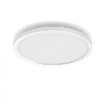 Philips Hue White and Colour Ambience Painel redondo Surimu, Candeeiro de teto inteligente, Bluetooth/Zigbee, Branco, LED, Lâmpadas não substituíveis, Multicolor