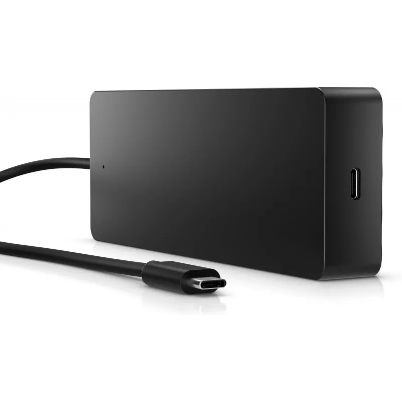 Hub multiporta HP Universal USB-C USB 3.2 Gen 1 Type-C preto