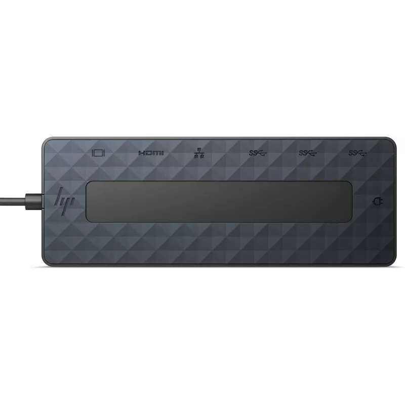 Hub multiporta HP Universal USB-C USB 3.2 Gen 1 Type-C preto