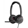 Lenovo 4Z21P85373 Auscultadores/Headset Headset com fio com arco de cabeça para escritório/callcenter USB Type-C / USB Type-A preto