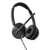 Lenovo 4Z21P85373 Auscultadores/Headset Headset com fio com arco de cabeça para escritório/callcenter USB Type-C / USB Type-A preto