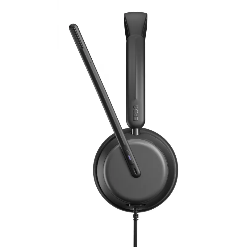 Lenovo 4Z21P85373 Auscultadores/Headset Headset com fio com arco de cabeça para escritório/callcenter USB Type-C / USB Type-A preto