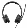 Lenovo 4Z21P85373 Auscultadores/Headset Headset com fio com arco de cabeça para escritório/callcenter USB Type-C / USB Type-A preto