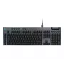 LOGITECH G915 X USB-A Teclado gaming de baixo perfil com fio tátil preto Azerty Fr
