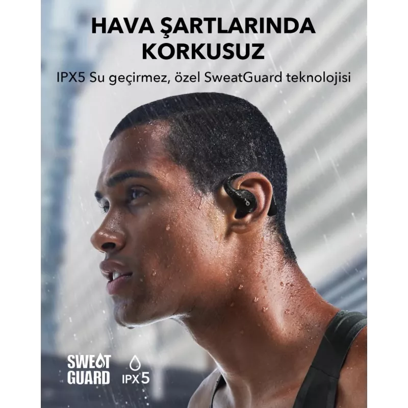 ANKER Earbuds - Soundcore Aerofit Pro - Dynamic preto