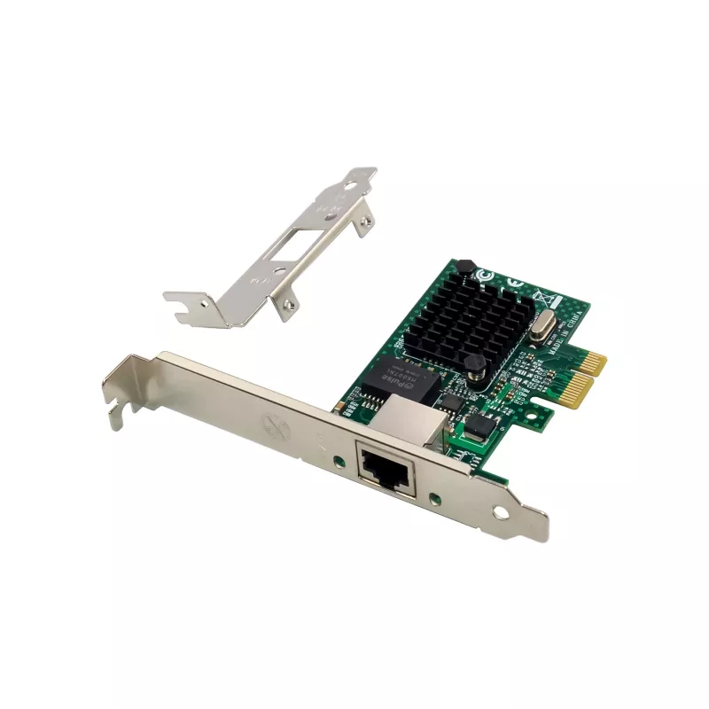 LevelOne placa de rede Gigabit PCIe, com chapa low-profile incluída