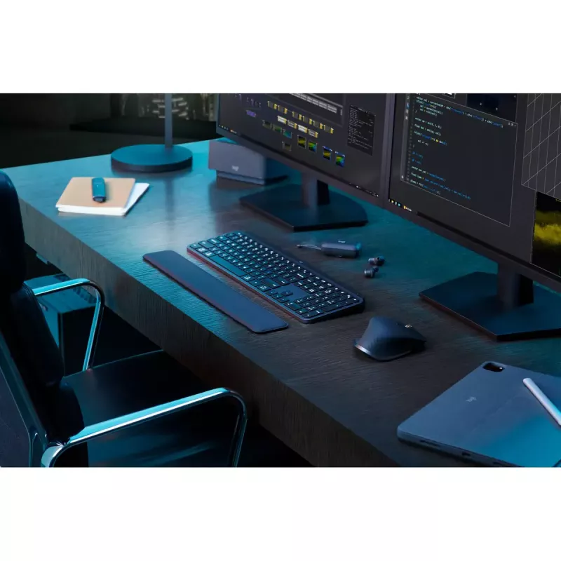 LOGITECH MX Keys S Combo - Graphite - QWERTY US/International