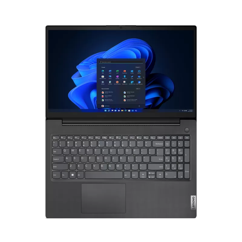 Lenovo V15 G4 AMN AMD Ryzen™ 3 7320U portátil 39,6 cm (15,6 polegadas) Full HD 16 GB LPDDR5-SDRAM 512 GB SSD Wi-Fi 5 (802.11ac) Windows 11 Home alemão preto