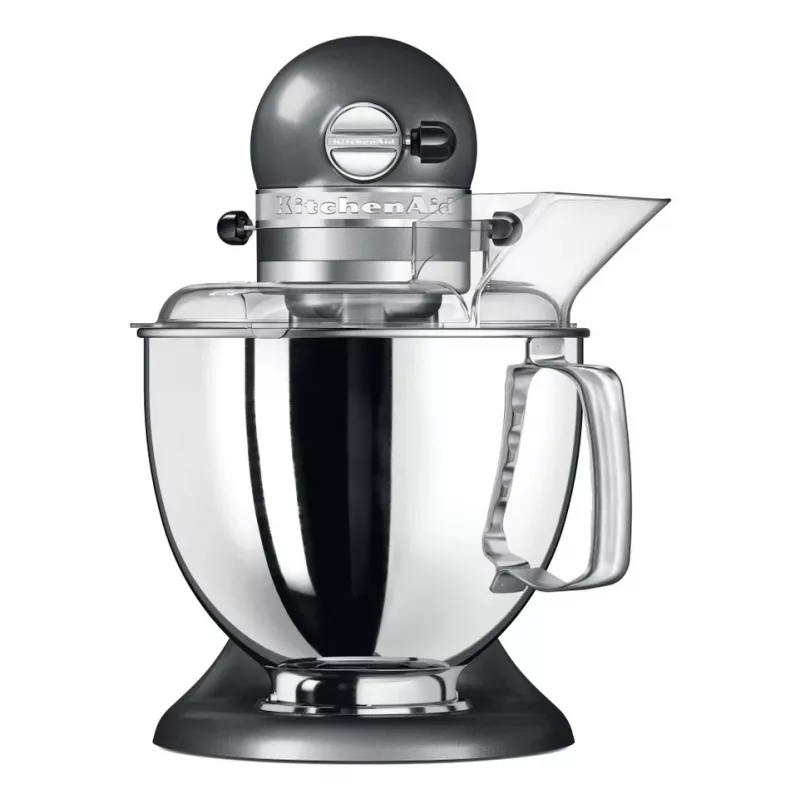 Máquina de cozinha KITCHENAID Artisan 300 W 4,8 L tigela de aço inoxidável prateado