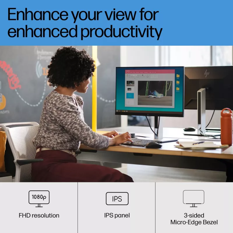 Monitor HP E-Series E24 G4 FHD, 60,5 cm (23,8