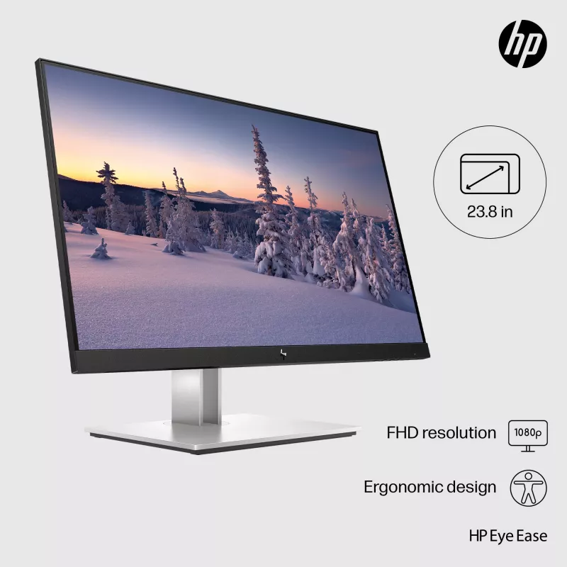 Monitor HP E-Series E24 G4 FHD, 60,5 cm (23,8