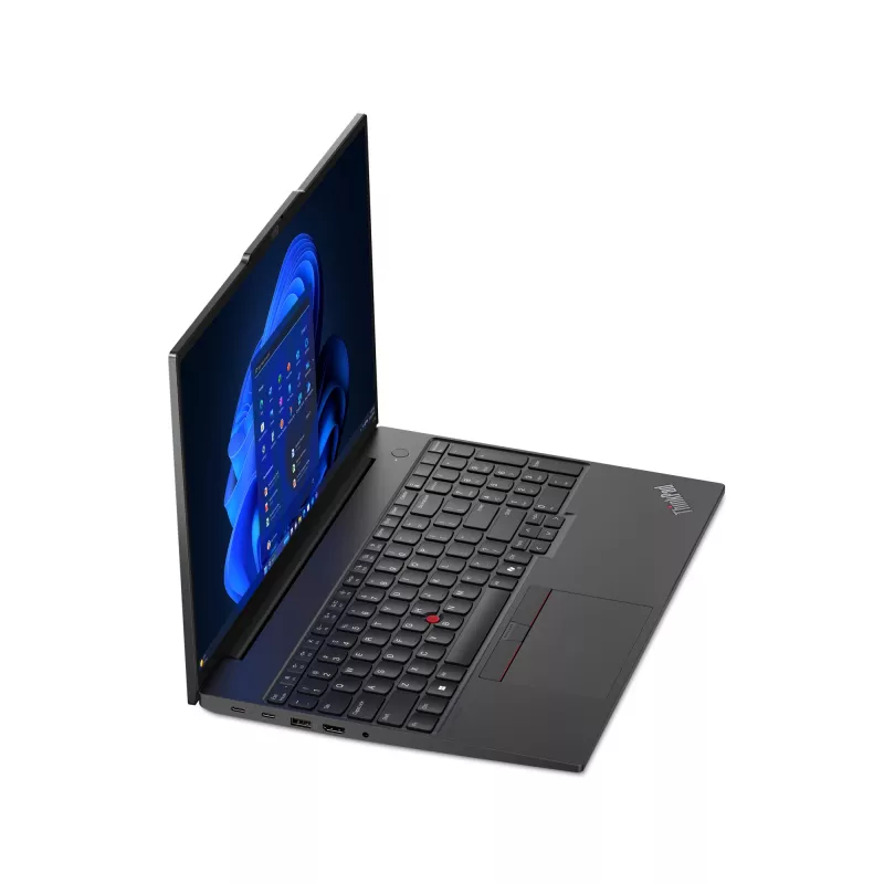 Lenovo ThinkPad E16 Gen 2 (AMD) 21M50025GE portátil, AMD Ryzen 5 7535HS, 40,6 cm (16 polegadas) WUXGA 1920x1200, 8 GB DDR5-SDRAM, 256 GB SSD, AMD Radeon 660M, Windows 11 Pro, teclado alemão QWERTZ, preto
