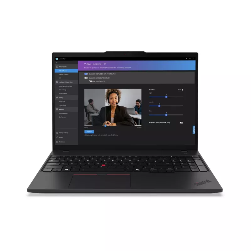 Lenovo ThinkPad T16 Gen 3 21MN00BJGE portátil, Intel Core Ultra 5 125U, 40,6 cm (16 polegadas) WUXGA IPS 1920x1200, 16 GB DDR5-SDRAM, 512 GB SSD NVMe, Intel Graphics, Wi-Fi 6E, Bluetooth, Windows 11 Pro, teclado alemão, preto, 1,83 kg