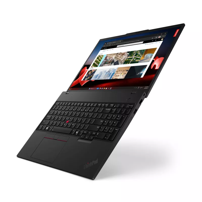 Lenovo ThinkPad T16 Gen 3 21MN00BJGE portátil, Intel Core Ultra 5 125U, 40,6 cm (16 polegadas) WUXGA IPS 1920x1200, 16 GB DDR5-SDRAM, 512 GB SSD NVMe, Intel Graphics, Wi-Fi 6E, Bluetooth, Windows 11 Pro, teclado alemão, preto, 1,83 kg