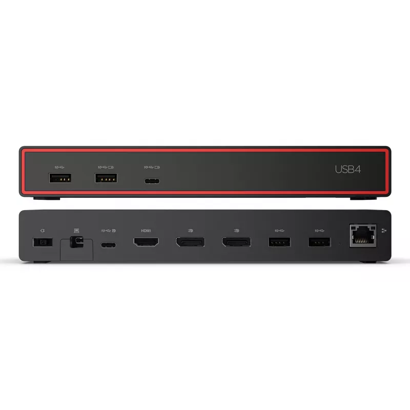 Lenovo ThinkPad USB4 Dock 5000 com fios Thunderbolt 4 preto