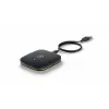 Microfone de conferência Yealink CPW65 omnidirecional USB com fios alcance de 3m