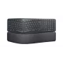 LOGITECH Ergo K860 - Teclado sem fios split Business Graphite Qwerty US Int'l