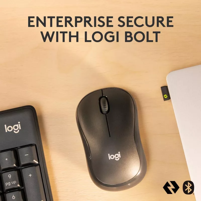 Logitech MK370 Combo for Business – Teclado e rato sem fios de tamanho normal