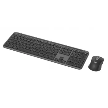 LOGITECH Signature schlank Combo Mk950 - Teclado/rato sem fios - Graphite - Qwerty US/Int'l