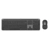 LOGITECH Signature schlank Combo Mk950 - Teclado/rato sem fios - Graphite - Qwerty US/Int'l