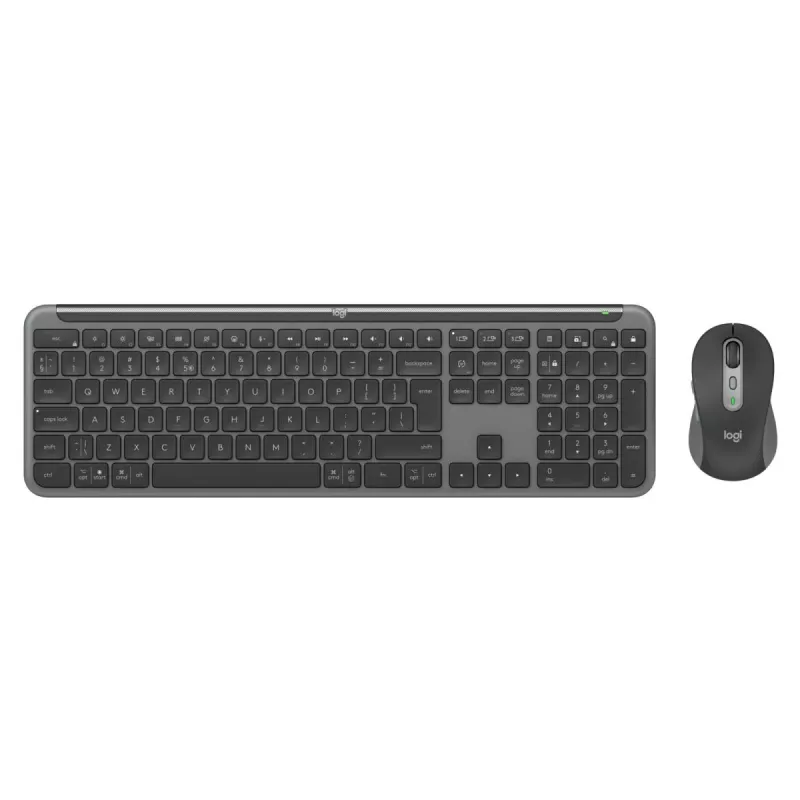 LOGITECH Signature schlank Combo Mk950 - Teclado/rato sem fios - Graphite - Qwerty US/Int'l