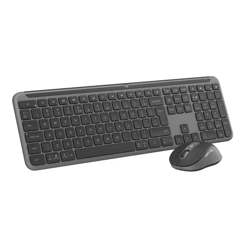 LOGITECH Signature schlank Combo Mk950 - Teclado/rato sem fios - Graphite - Qwerty US/Int'l