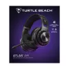 Turtle Beach Atlas Air Headset sem fios open-back para gaming em PC com áudio de alta fidelidade de 24 bits, microfone Broadcast, auricular flutuante, almofadas de espuma com memória e Bluetooth para PC