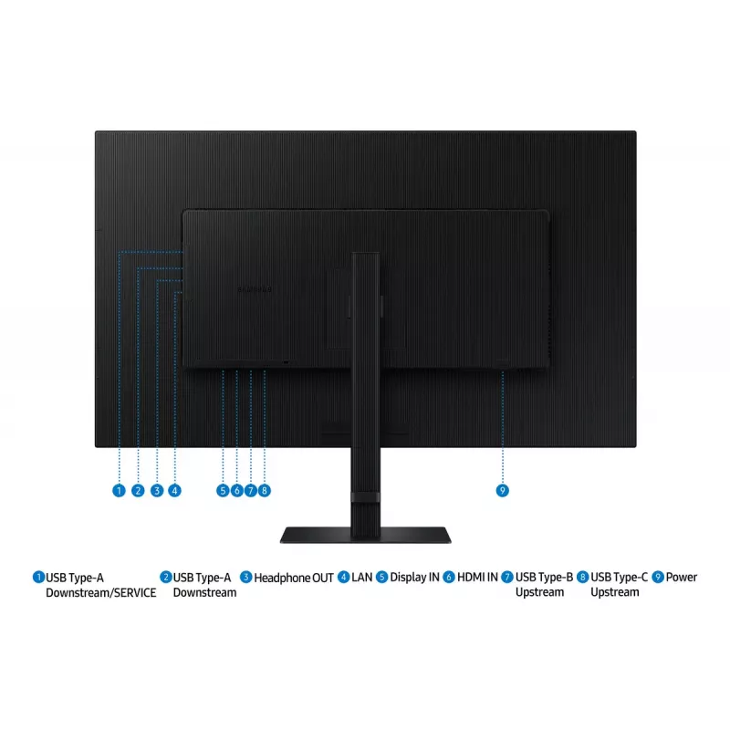 Samsung S80UD Monitor de computador 94 cm (37 polegadas) 3840 x 2160 píxeis 4K Ultra HD LCD Preto