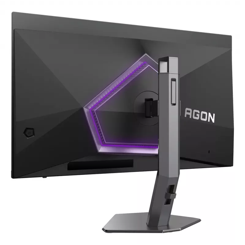AOC AGON PRO AG276QKD2 Monitor de computador 67,3 cm (26,5 polegadas) 2560 x 1440 píxeis Quad HD QD-OLED Preto, Cinzento