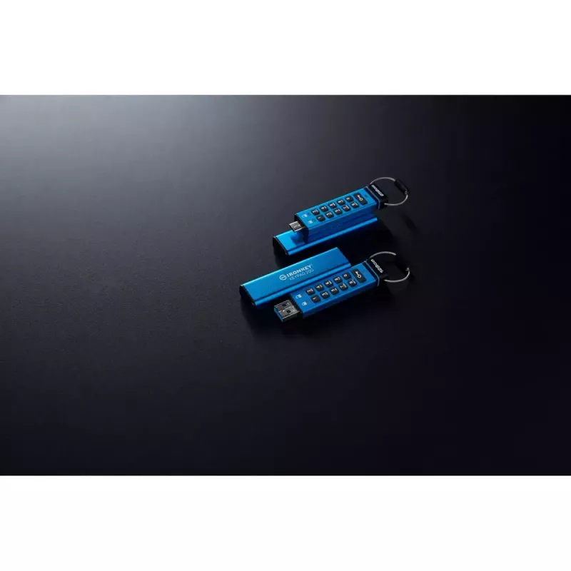 Kingston Technology IronKey 256GB USB-C Keypad 200C, FIPS 140-3 Nível 3 AES-256