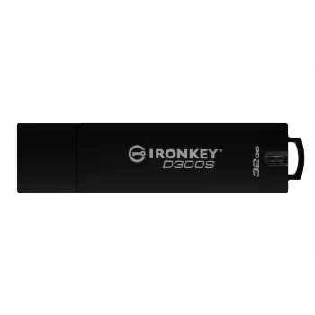 Kingston Technology IronKey 32 GB D300S pen USB com encriptação AES-256-XTS