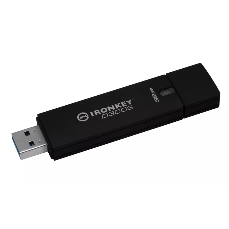 Kingston IronKey D500S pen USB de 32 GB, FIPS 140-3 Level 3, AES-256