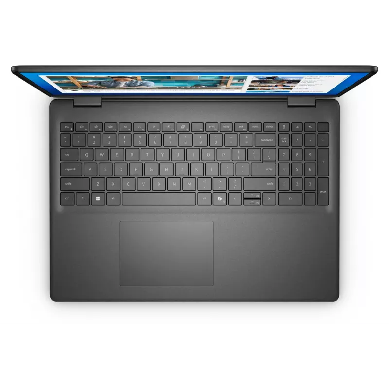 DELL DC16250 Portátil Intel Core 7 150U 40,6 cm (16 polegadas) Full HD+ 16 GB DDR5-SDRAM 1 TB SSD Wi-Fi 6 (802.11ax) Windows 11 Pro Alemão Preto