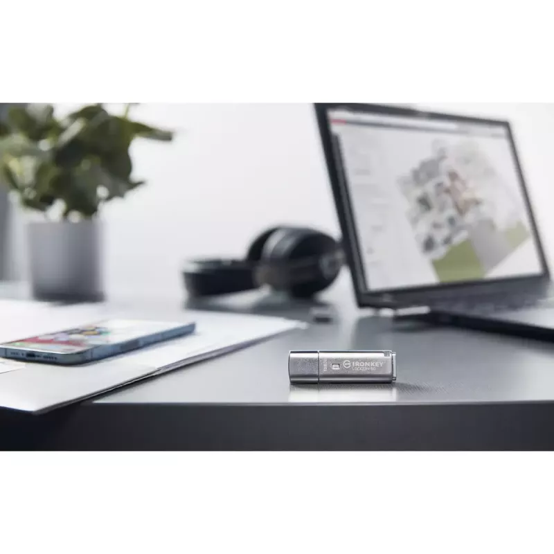Kingston Technology IronKey 128GB IKLP50 USB AES com encriptação de 256 bits