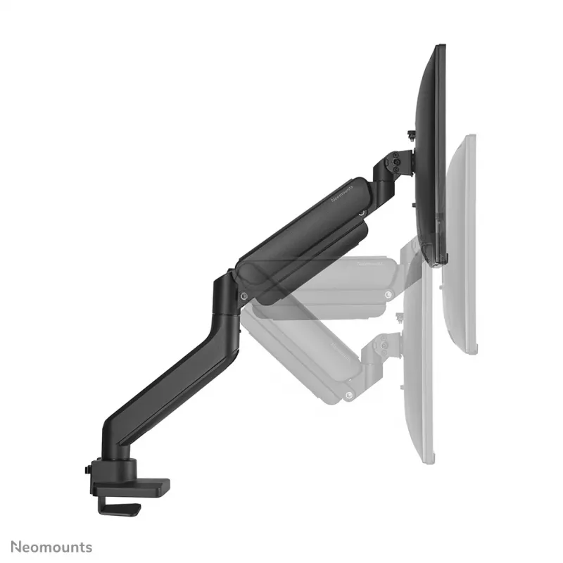 Braço de monitor Neomounts DS70-450BL1 17-42 polegadas - mola a gás - Topfix - bloqueio a 180°