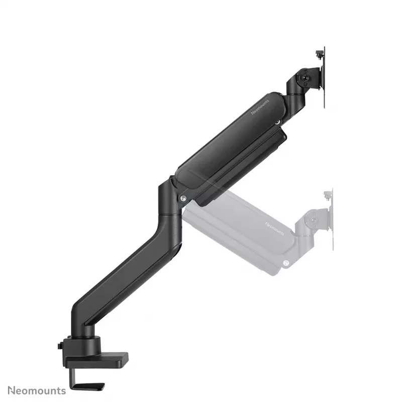 Braço de monitor Neomounts DS70-450BL1 17-42 polegadas - mola a gás - Topfix - bloqueio a 180°