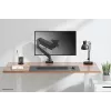 Braço de monitor Neomounts DS70-450BL1 17-42 polegadas - mola a gás - Topfix - bloqueio a 180°