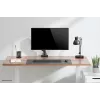 Braço de monitor Neomounts DS70-450BL1 17-42 polegadas - mola a gás - Topfix - bloqueio a 180°