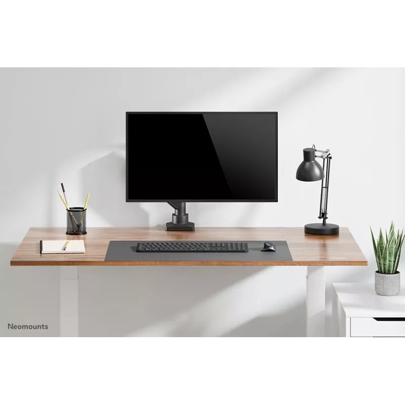 Braço de monitor Neomounts DS70-450BL1 17-42 polegadas - mola a gás - Topfix - bloqueio a 180°
