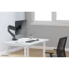 Braço de monitor Neomounts DS70-450BL1 17-42 polegadas - mola a gás - Topfix - bloqueio a 180°