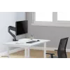 Braço de monitor Neomounts DS70-450BL1 17-42 polegadas - mola a gás - Topfix - bloqueio a 180°