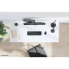 Braço de monitor Neomounts DS70-450BL1 17-42 polegadas - mola a gás - Topfix - bloqueio a 180°