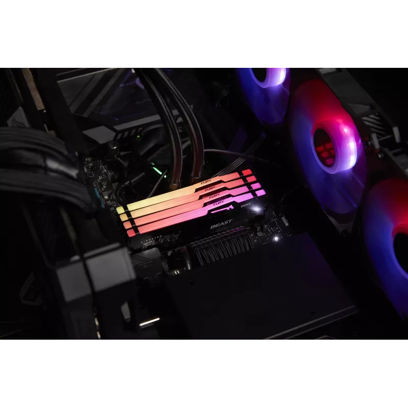 Kingston Technology FURY Beast 32GB 5200MT/s DDR5 CL40 DIMM RGB