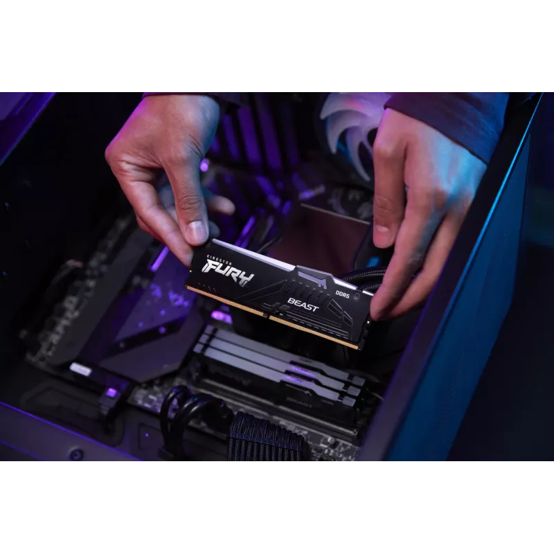 Kingston Technology FURY Beast 32GB 5600MT/s DDR5 CL40 DIMM (Kit de 2) RGB