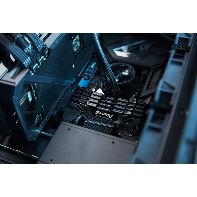 Kingston Technology FURY 32GB 7200MT/s DDR5 CL38 DIMM (Kit de 2) Renegade Prateado XMP