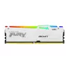 Kingston Technology FURY Beast 64GB 5200MT/s DDR5 CL40 DIMM (Kit de 2) Branco RGB XMP
