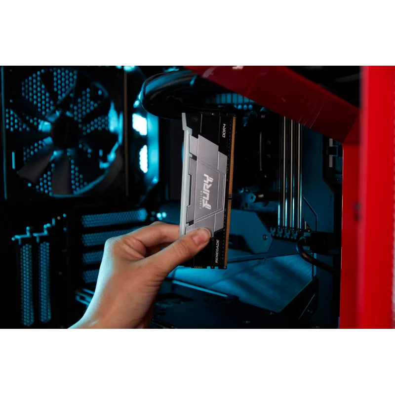 Kingston Technology FURY 32GB 3600MT/s DDR4 CL16 DIMM (Kit de 2) 1Gx8 Renegade RGB
